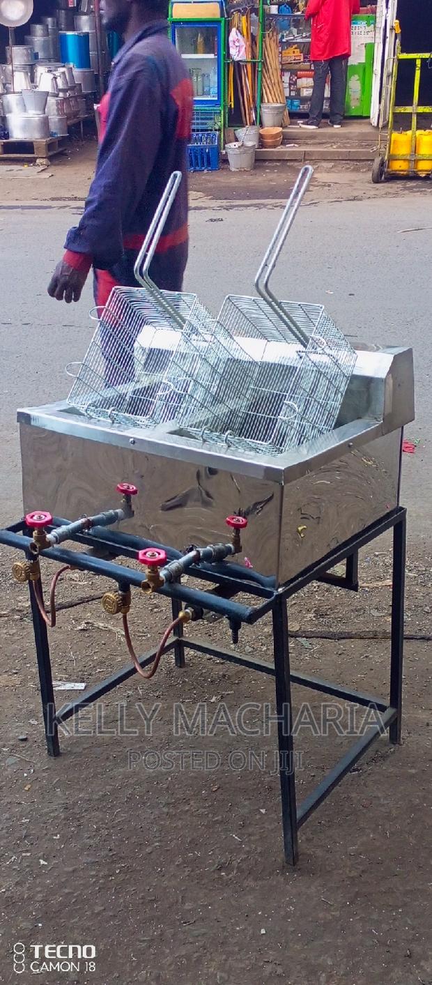 Double Gas Chips Fryers - thumbnail 8