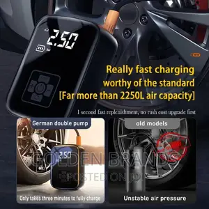 Smart Digital Wireless Car Tire Pressure Pump