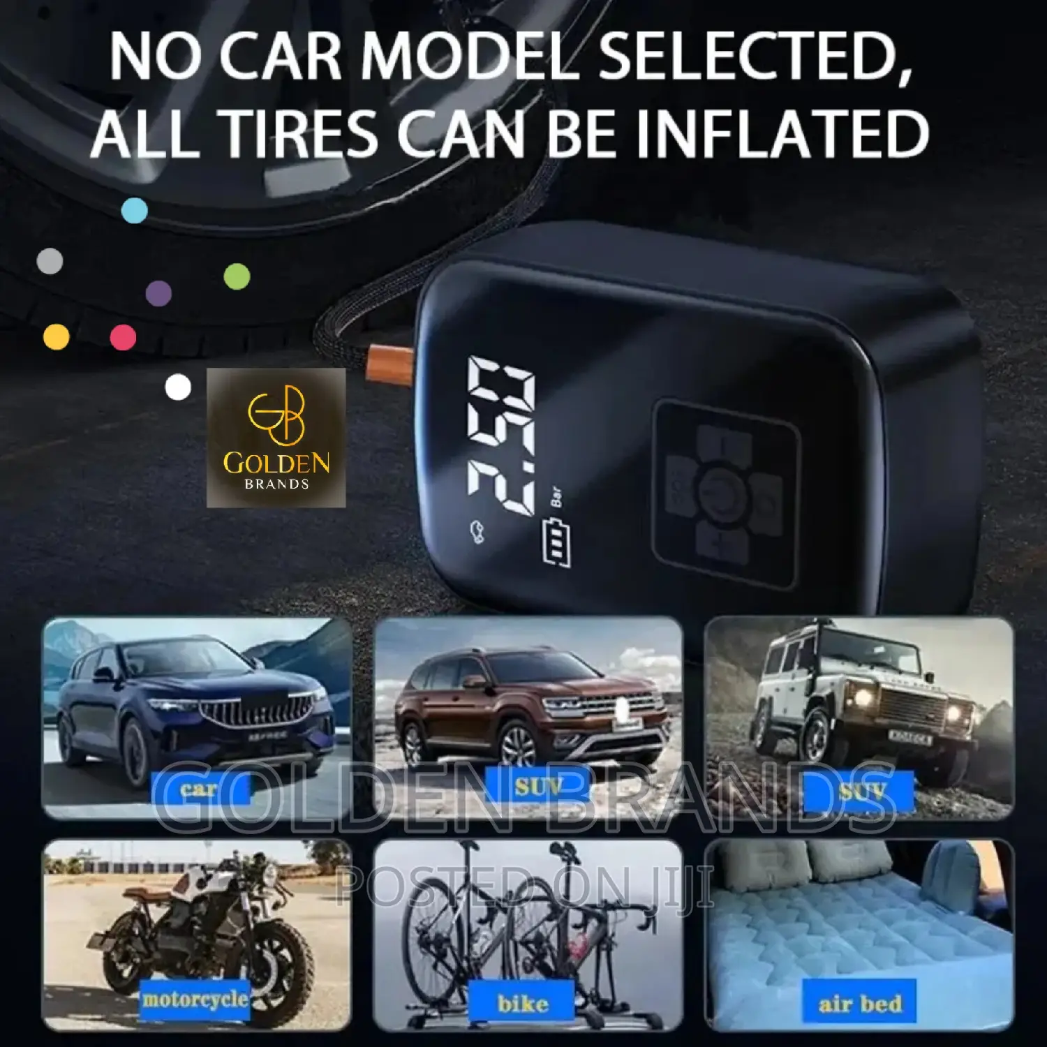 Cars Emergency Digital Tyre Pressure