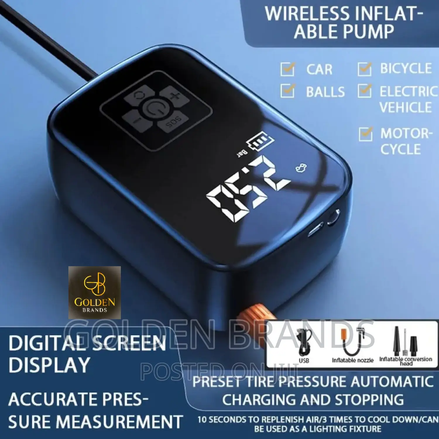 Cars Emergency Digital Tyre Pressure