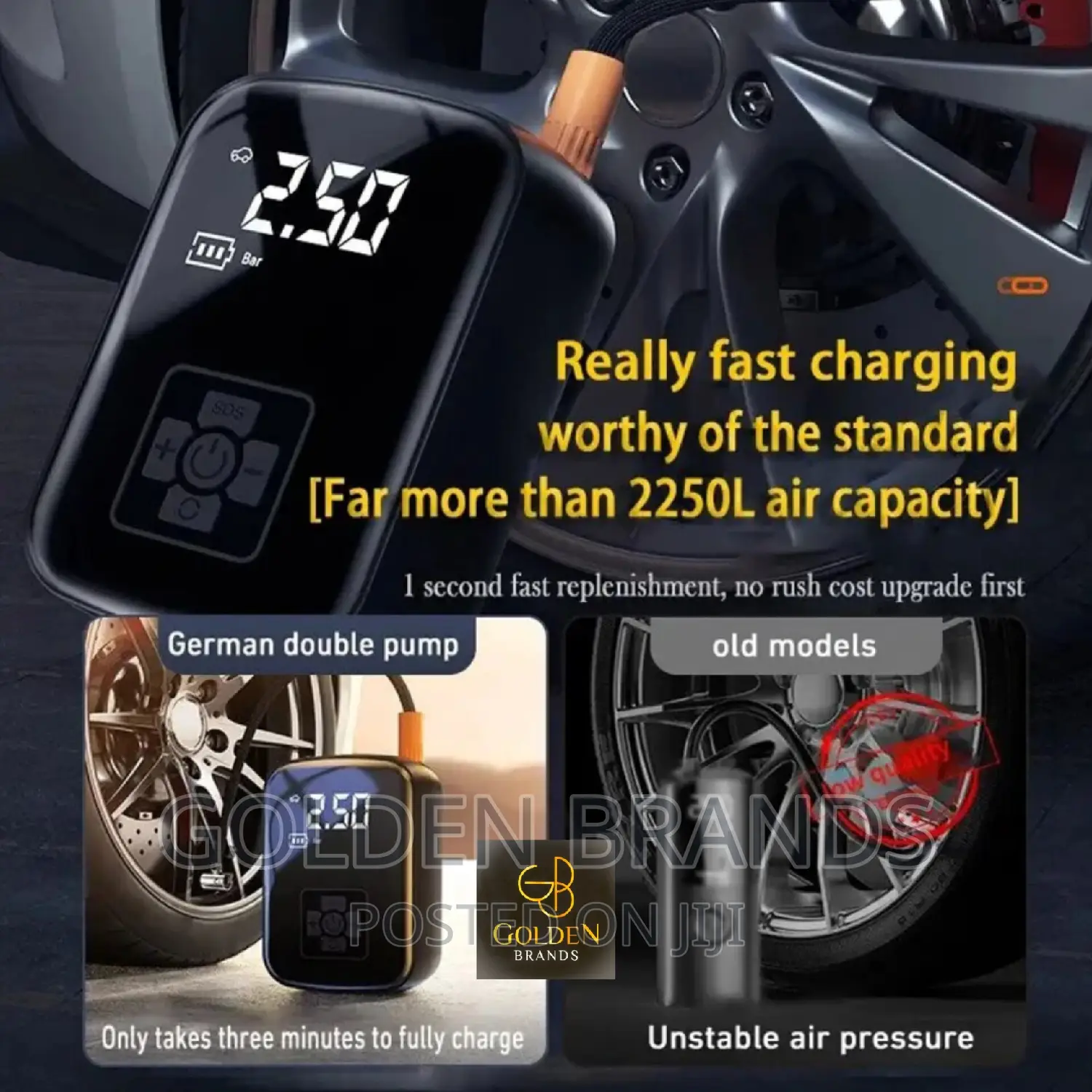 Cars Emergency Digital Tyre Pressure