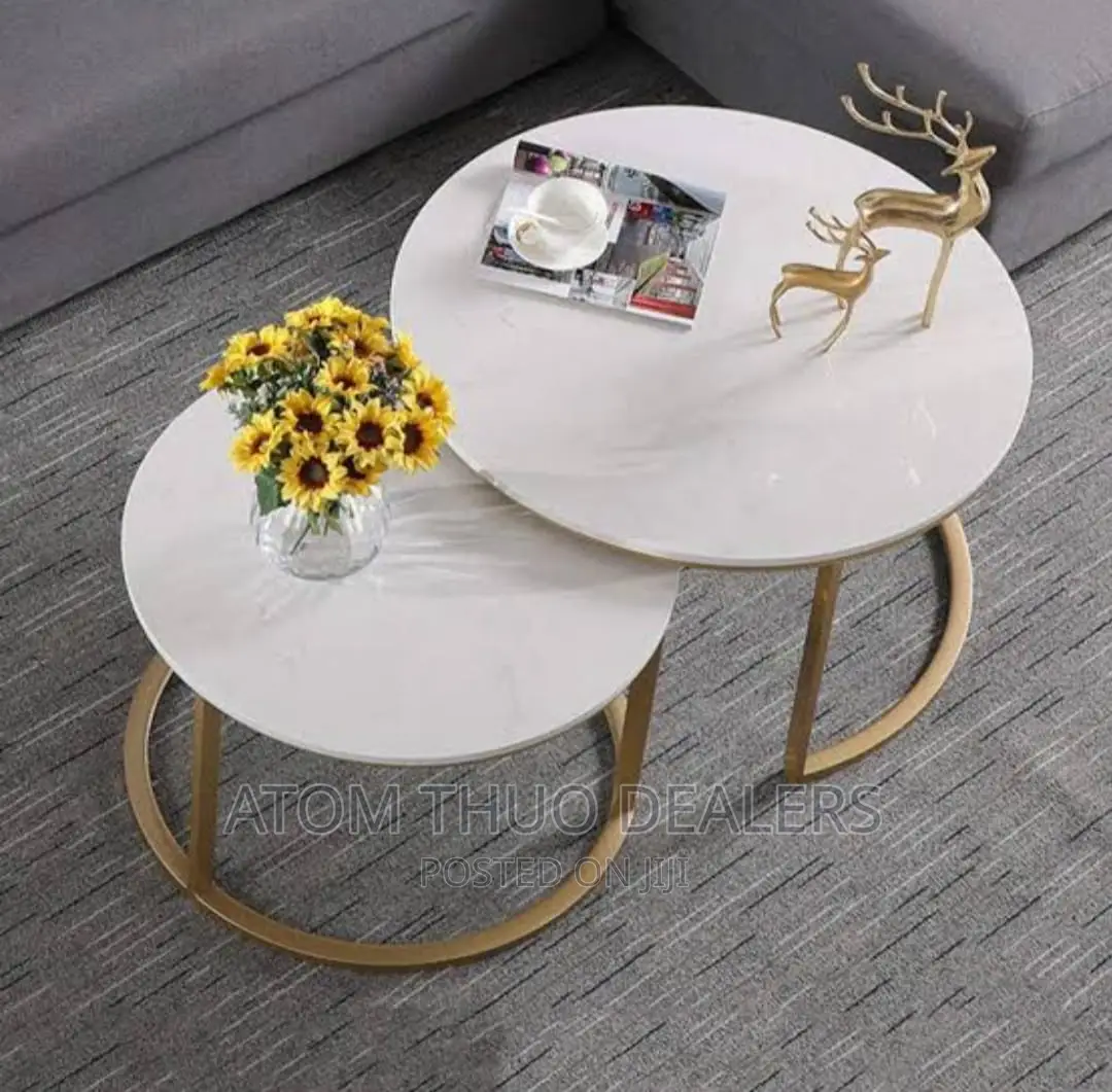 KSH 6750
Wooden Nesting Tables 2pcs Set White
