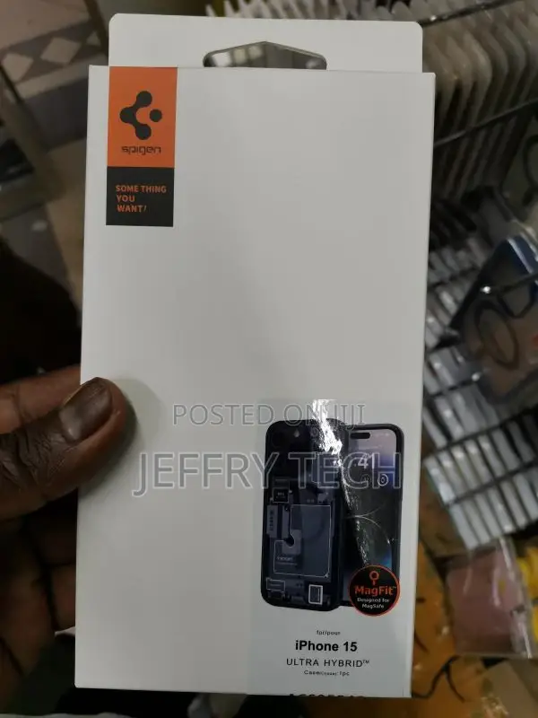 Spigen Technology Phone Case for iPhone 15 Magnetic Wireless