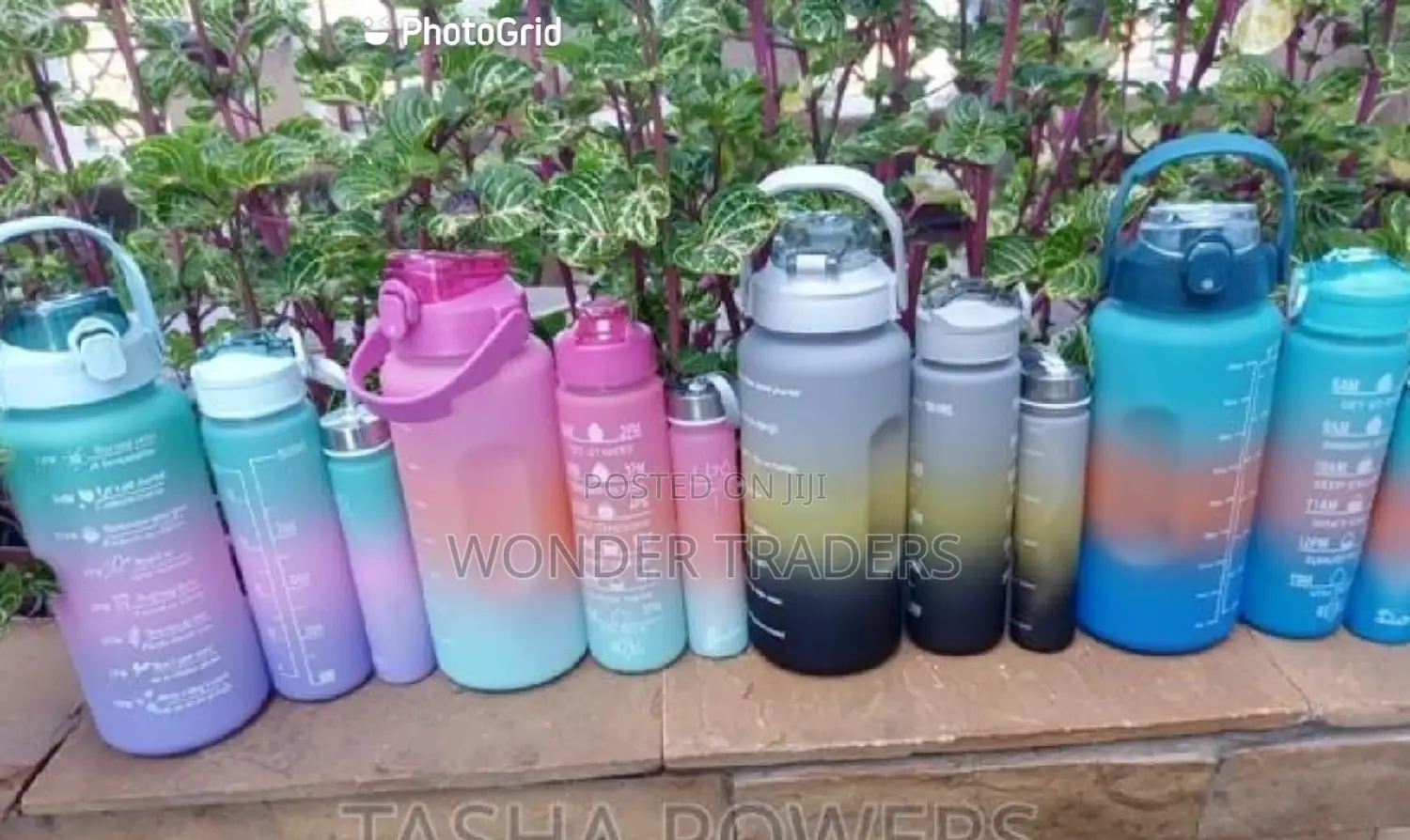 Motivational Water Bottle 3 in 1,