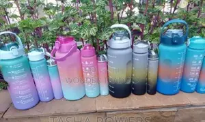 Motivational Water Bottle 3 in 1,