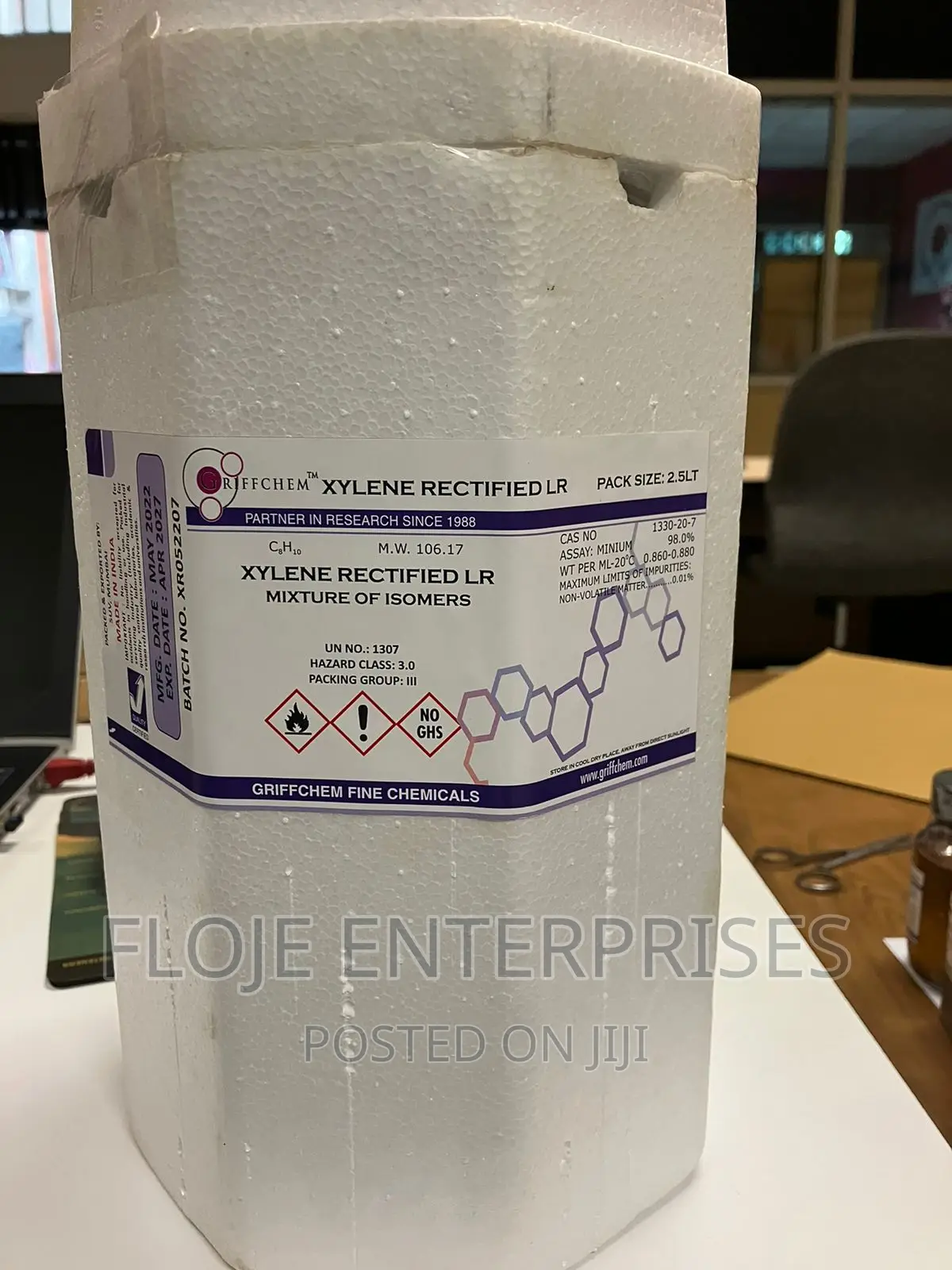 Xylene Rectified Lr 2.5L