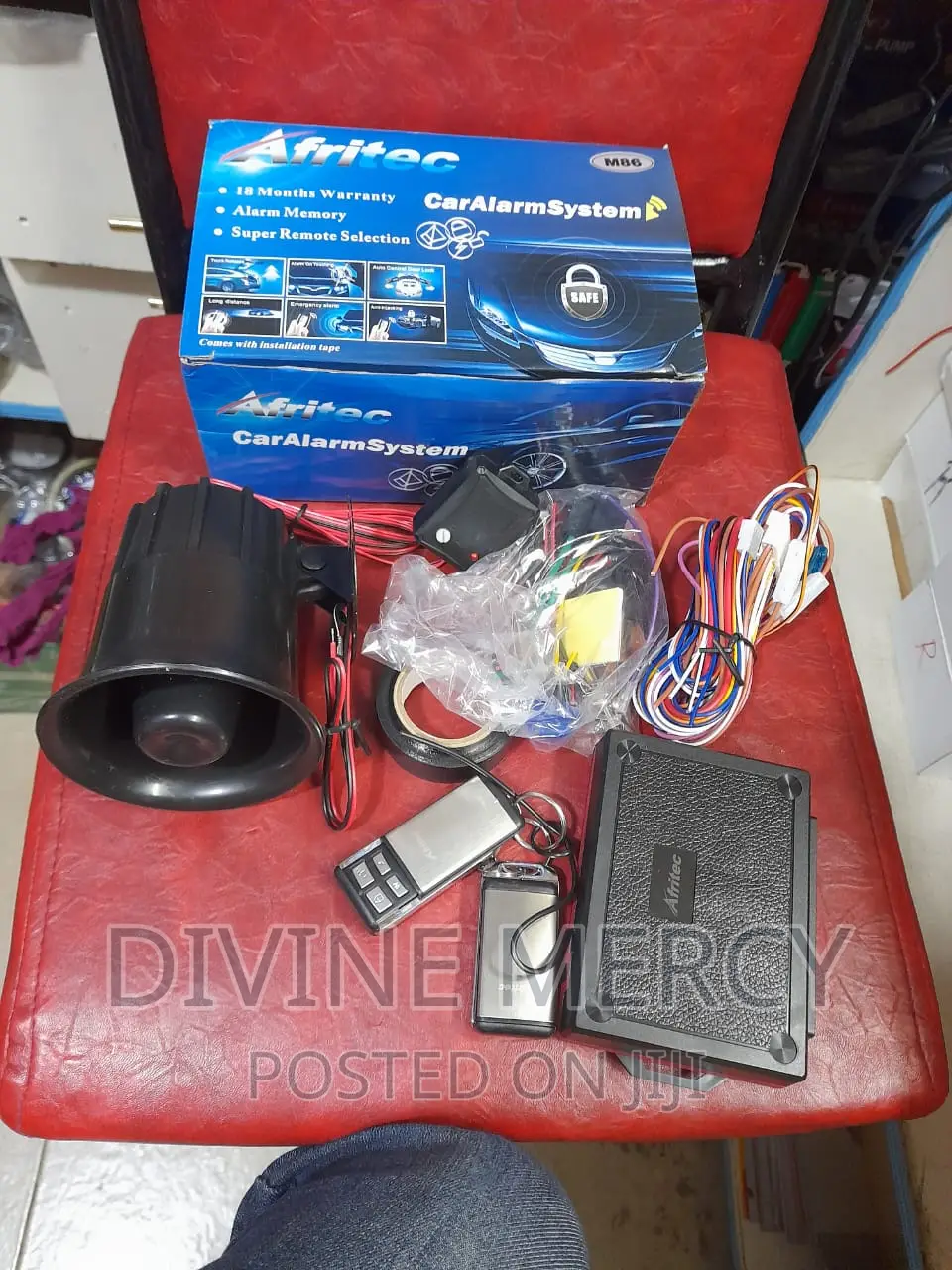 Car Alarm System With Cutt OUT