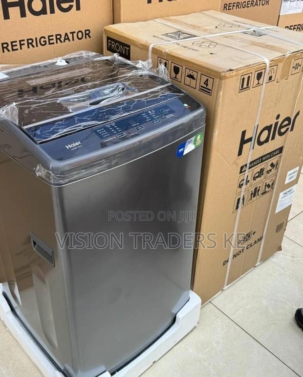 Haier 8KG Laundry Top Load Automatic Washing Machine.