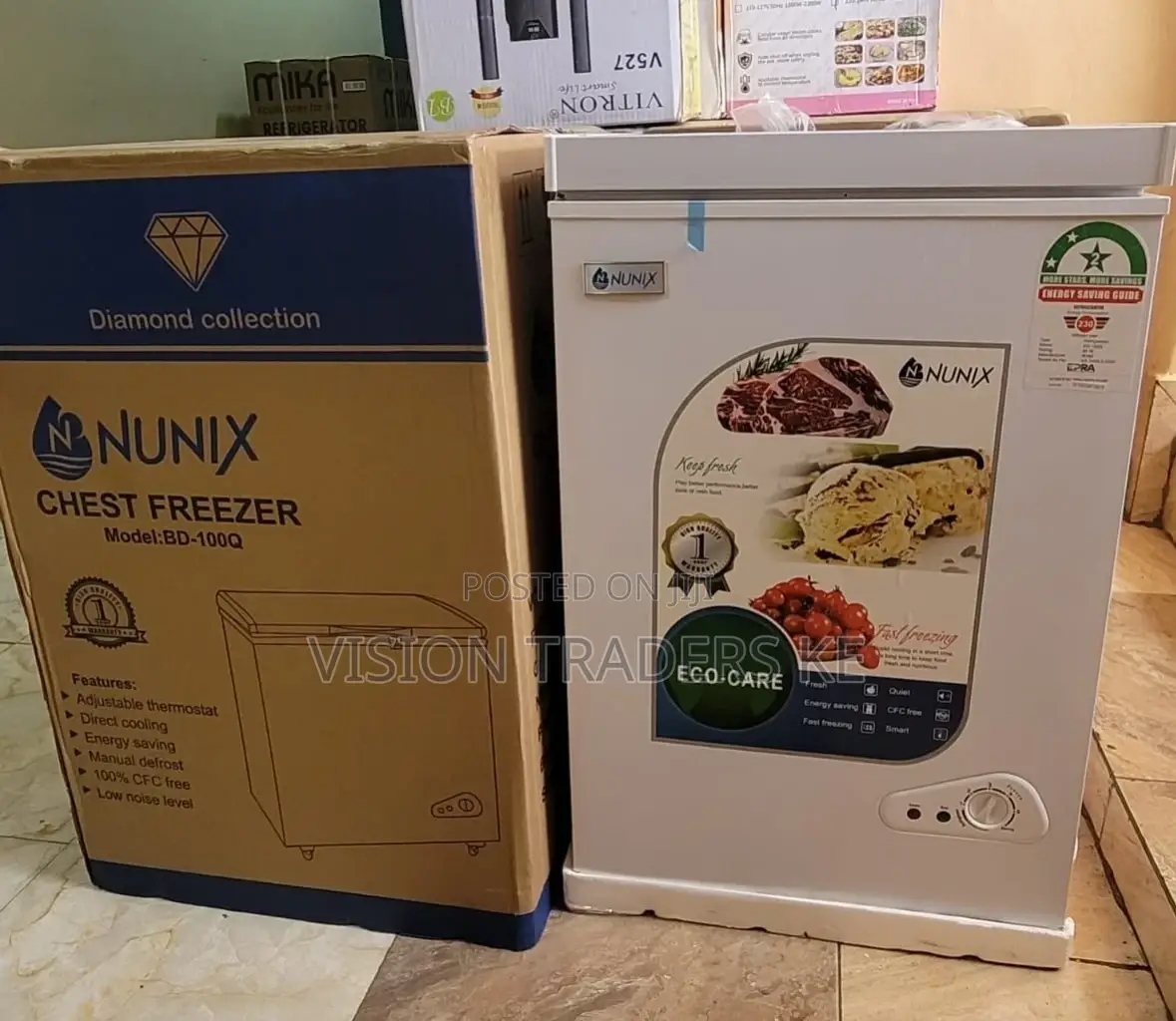 Brand New Nunix 100ltrs Deep Freezer/Chest Freezer