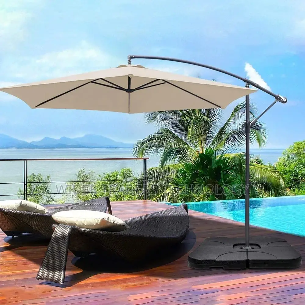 Cantilever Parasol/Patio Umbrella 10ft/3mtrs With Crankshaft