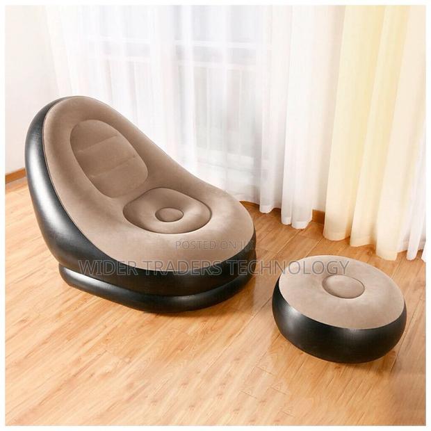 Intime Inflatable Sofa With Manual Pump Inflater