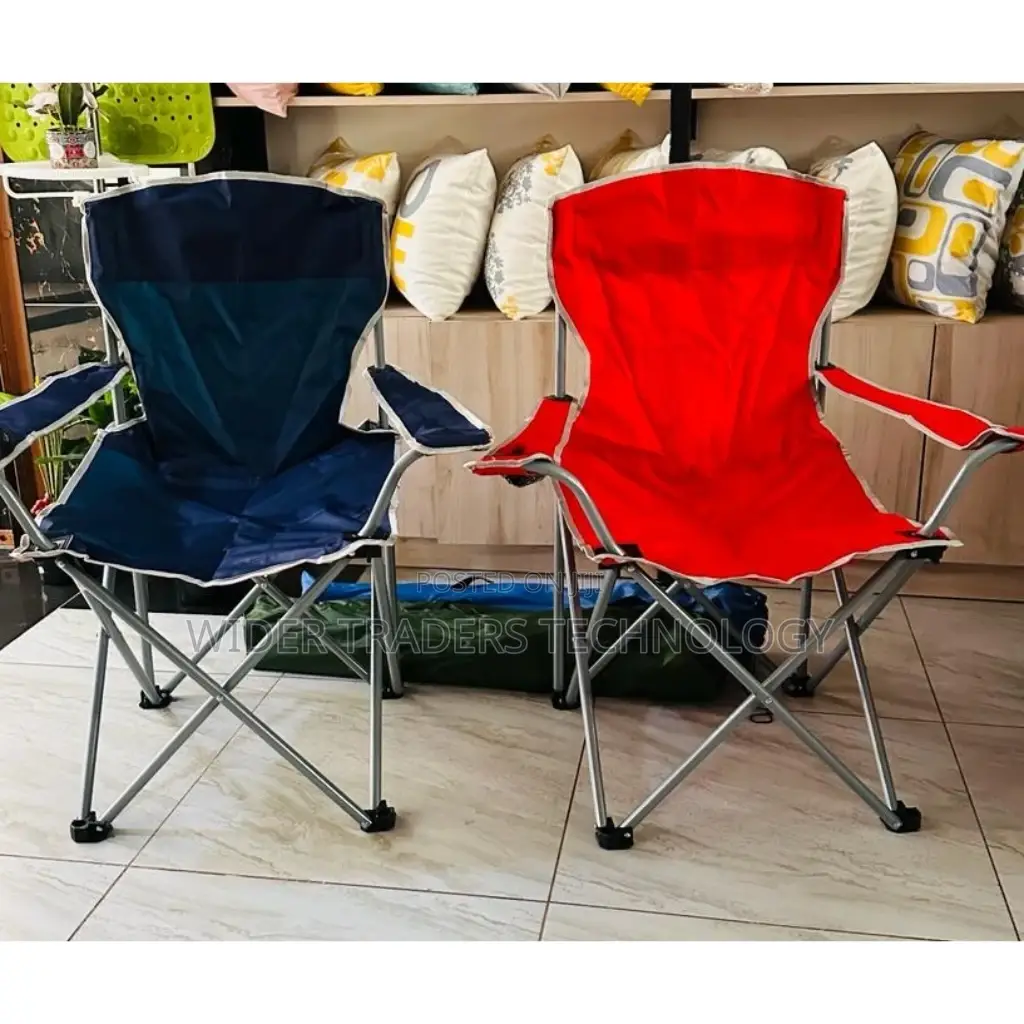 Adults Camping Chairs Colours : Green, Blue, Red