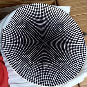 *10.5" Porcelain Decorated Ceramic Dinner Plate - thumbnail 2