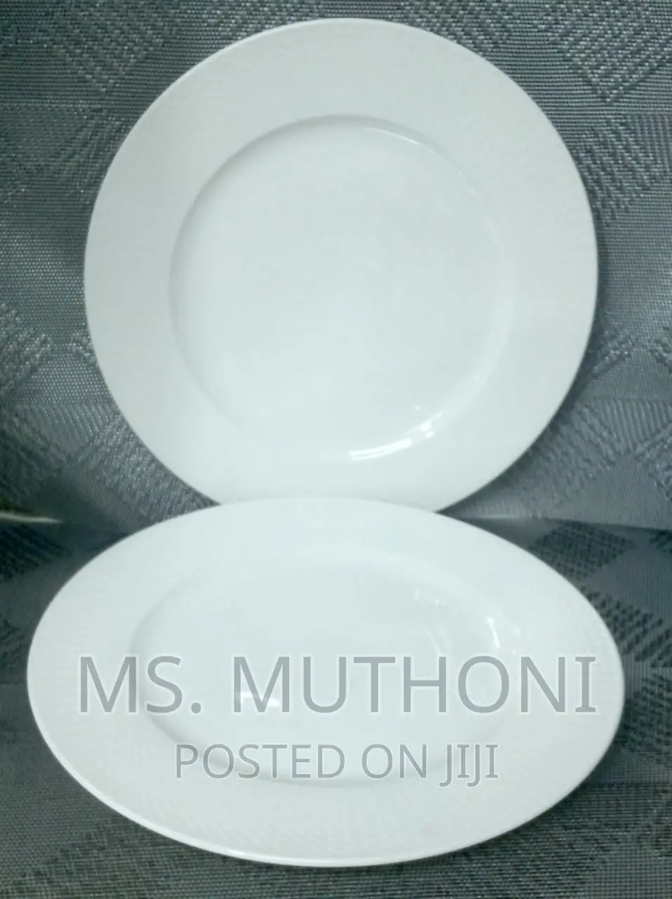 6 PCS 10.5" G.G.K Ceramic Dinner Plate
