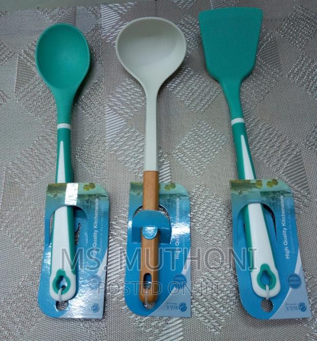 Good Quality Cooking and Serving Silicone Spoons - thumbnail 2