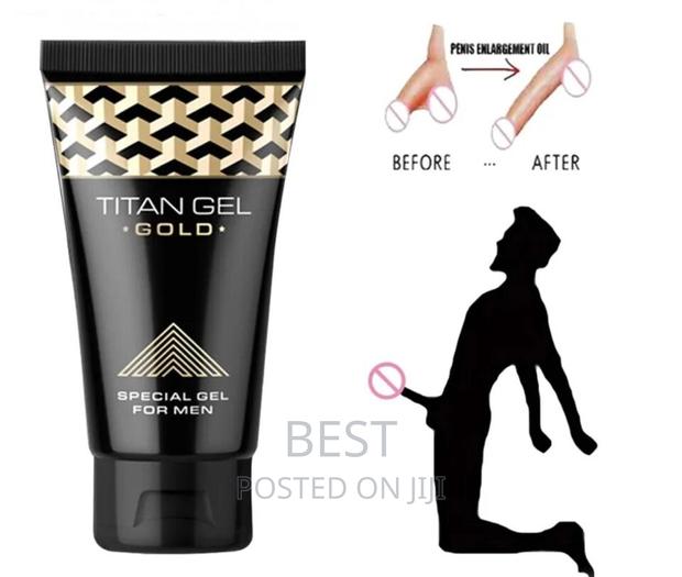 Titan Gel Gold - 100% Original - Natural Penile Enlargement