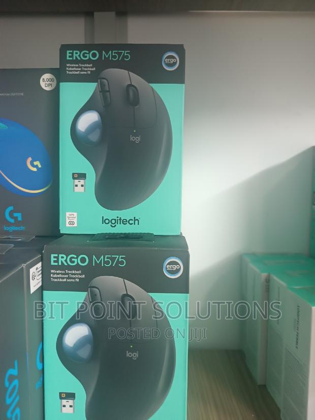 Logitech M575 Ergo Bluetooth Trackball Mouse '!Logitech M575
