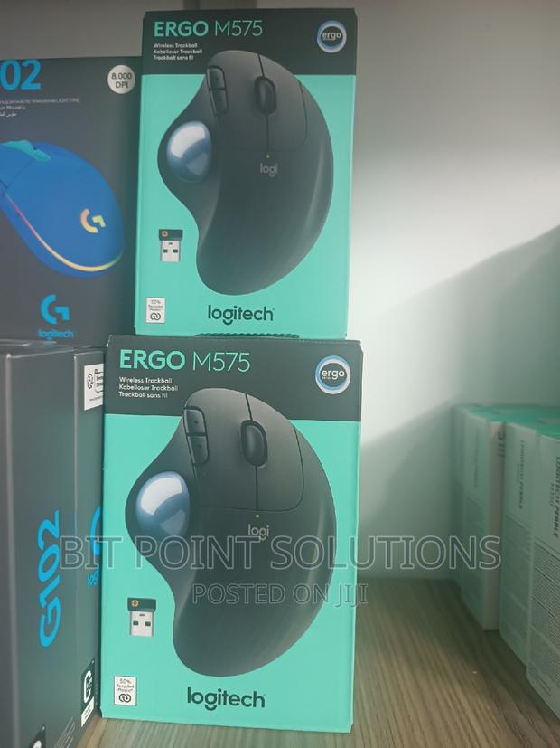 Logitech M575 Ergo Bluetooth Mouse'! Logitech M575 Mouse - main view