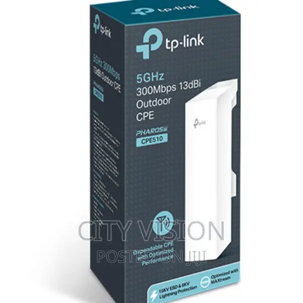 Tp-Link 2.4ghz 300mbs 9dbi Outdoor Cpe -Tl-Cpe210^°•!!