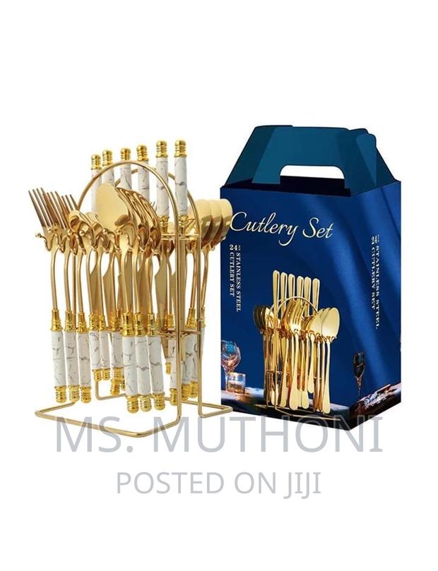 High Quality 24 Pieces Cutlery Set - thumbnail 2