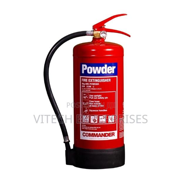 6kg Dry Powder Fire Extinguisher - main view