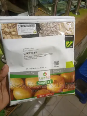 Sirius Hybrid Onions Fi 25,000 Seeds
