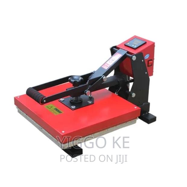 New 38 by 38cm A3-Size Flatbed Heat Press Machine