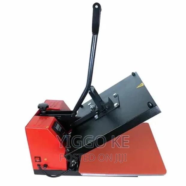 Flatbed Heat Press Machine(New) 38x38cm A3 Size - thumbnail 2