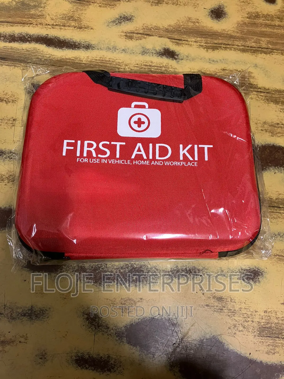 First Aid Kit Red Pouch