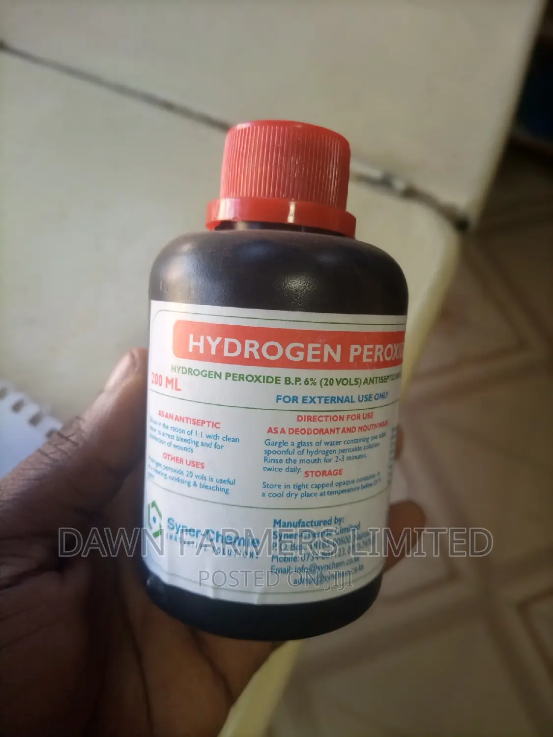 Hydrogen Peroxide 200ml