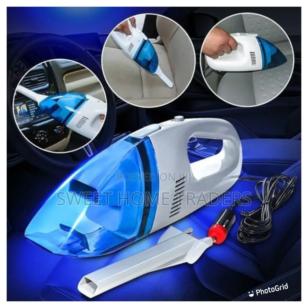 Portable High Power Vacuum Cleaner 12V for Car Home Use