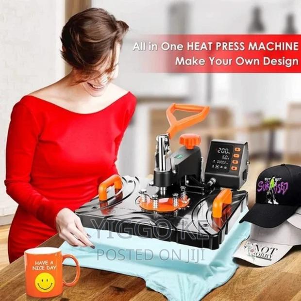 8 in 1 Combo Heat Press Machine - thumbnail 4