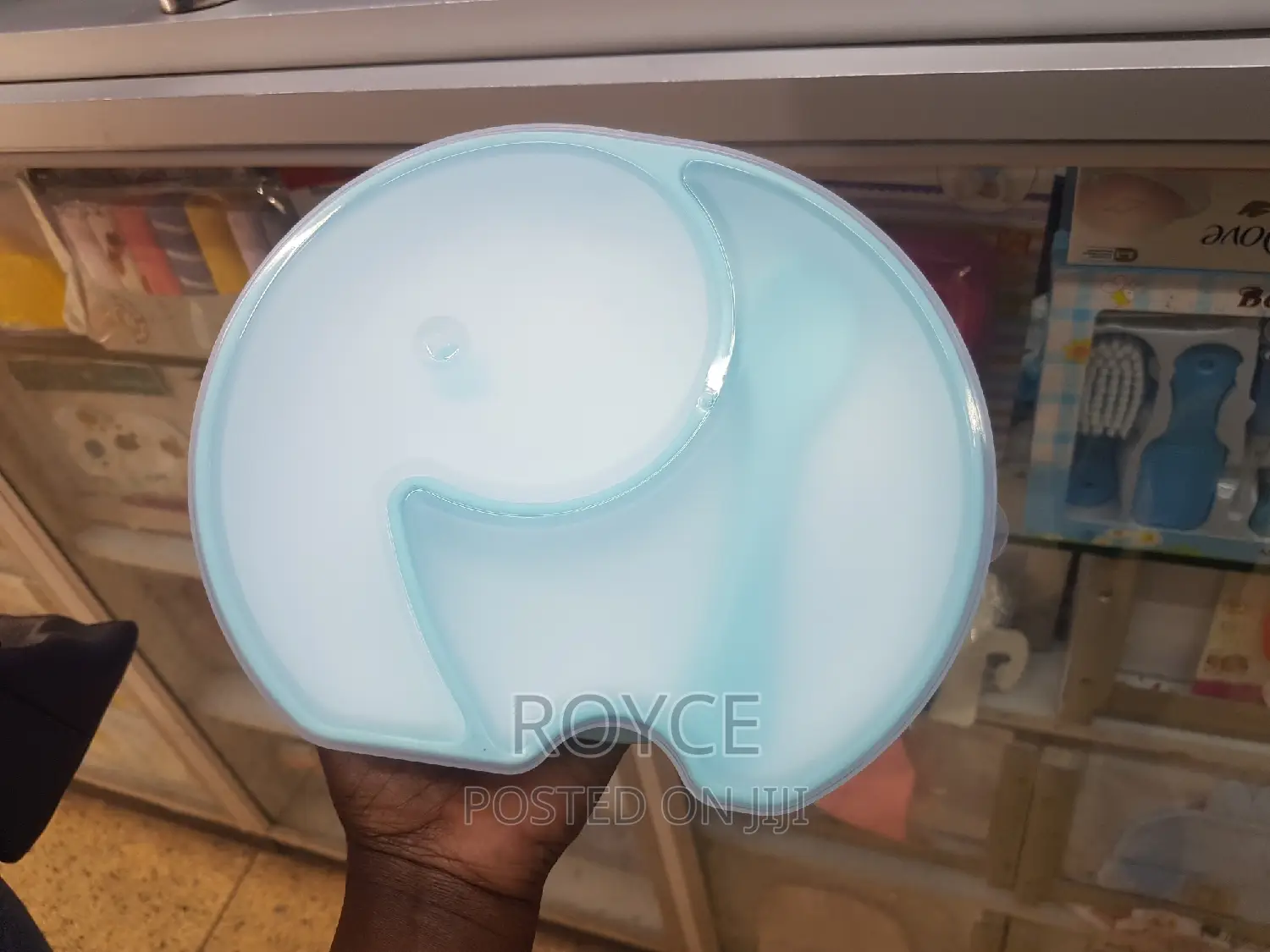 Silicone Suction Elephant Plate - Anti-Skid Bowl