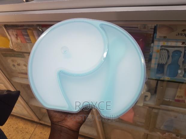 Silicone Suction Elephant Plate - Anti-Skid Bowl - thumbnail 2