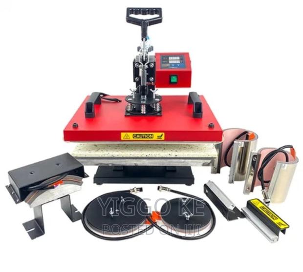 Brand New 8 in 1 Combo Heat Press Machine - thumbnail 2
