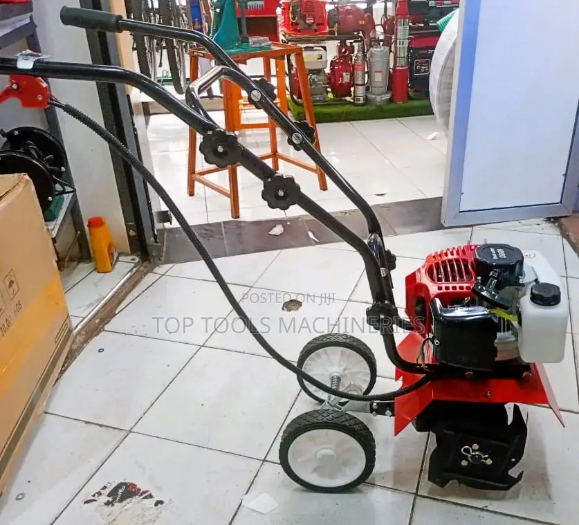 2-Stroke 1650w Gas Power Garden Farmyard Tiller Cultivator 6