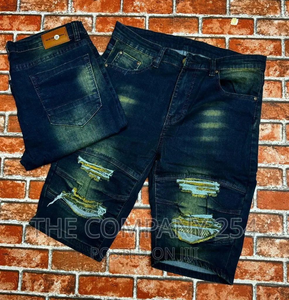 Quality Designer Denim Shorts for Men
