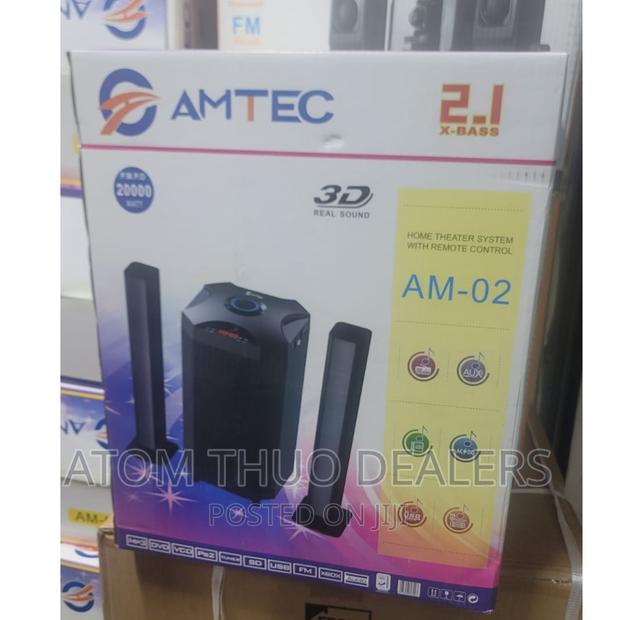 Black Amtec AM-02 2.1CH Multi Media System - main view