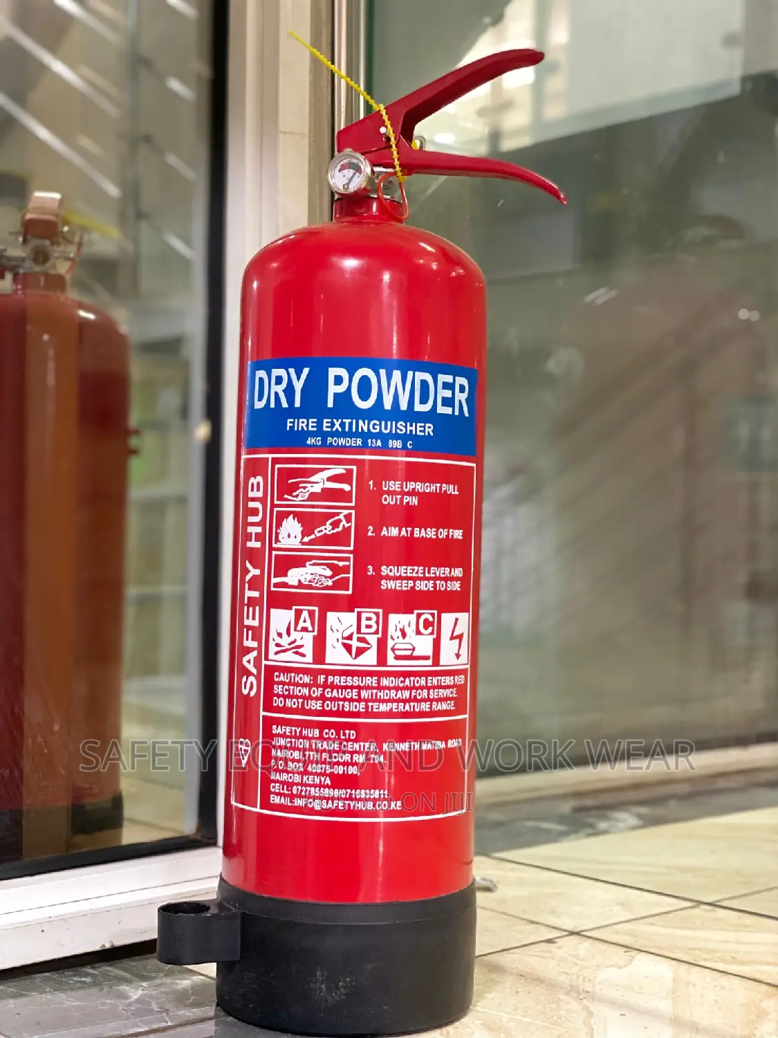 Fire Extinguishers, Exceptional Quality in Nairobi Central Safetywear