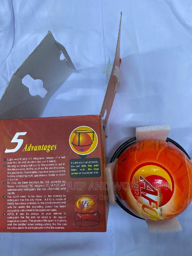 Authentic Fire Ball Extinguishers - main view