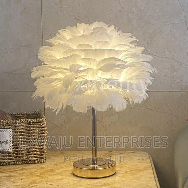 LED Modern Feather Night Light - main view