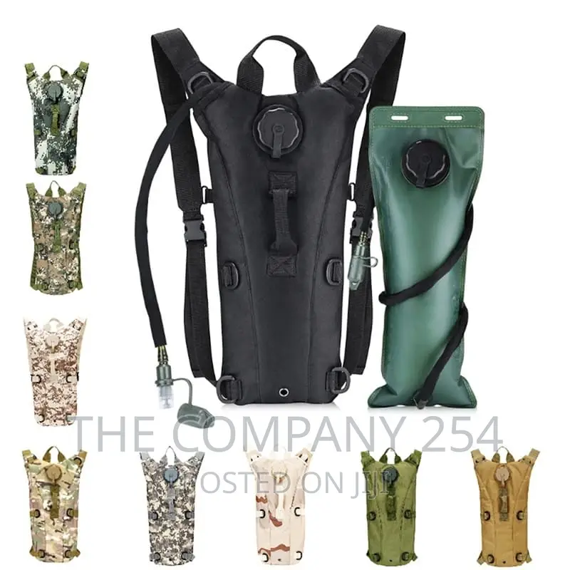 Water-Proof Nylon Water Bag With 2.5L Climbing Water Bags