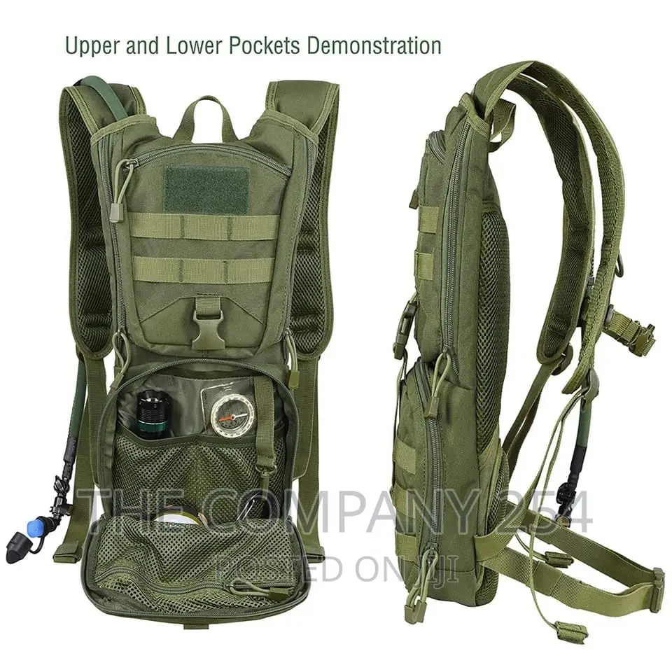 Water-Proof Nylon Water Bag With 2.5L Climbing Water Bags