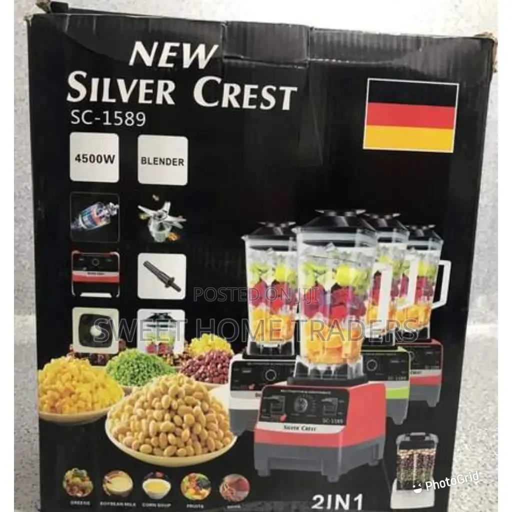Silver Crest Heavy Duty Commercial Pro Blender
