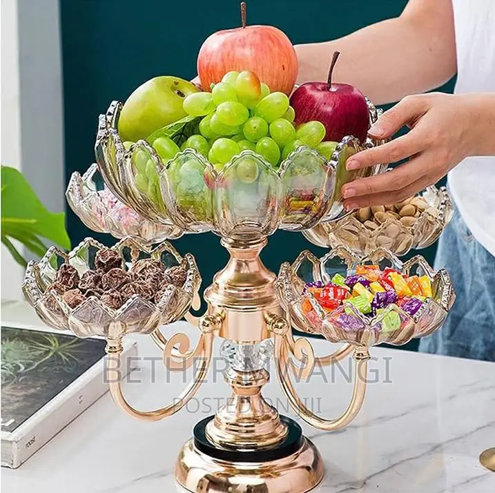 5 Arm Rotating Multi Purpose Display Serving Bowls.