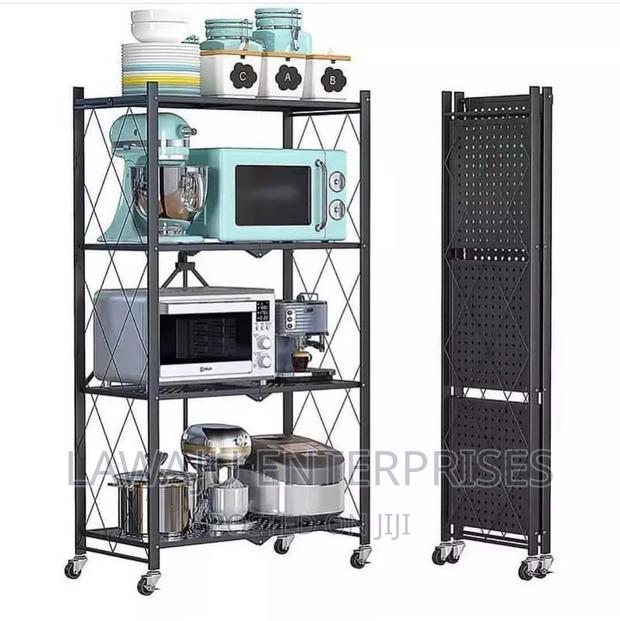 Movable Metallic Storage Rack