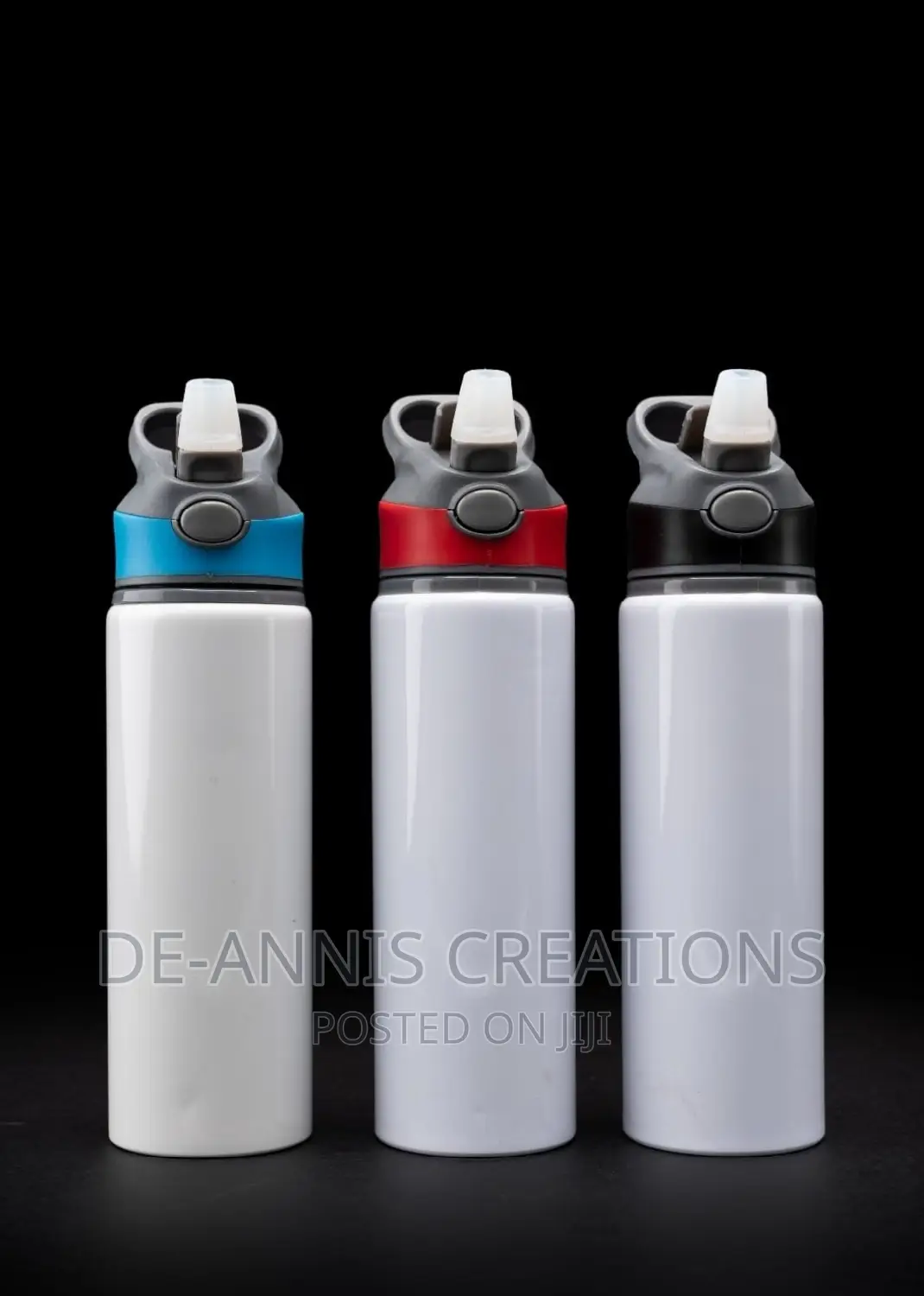750ml Metallic Water Bottle With Color and the Cap