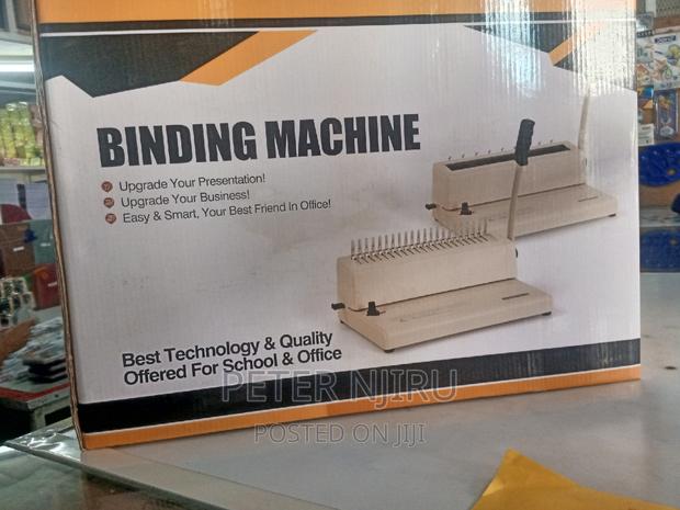 Binding Machine - main view
