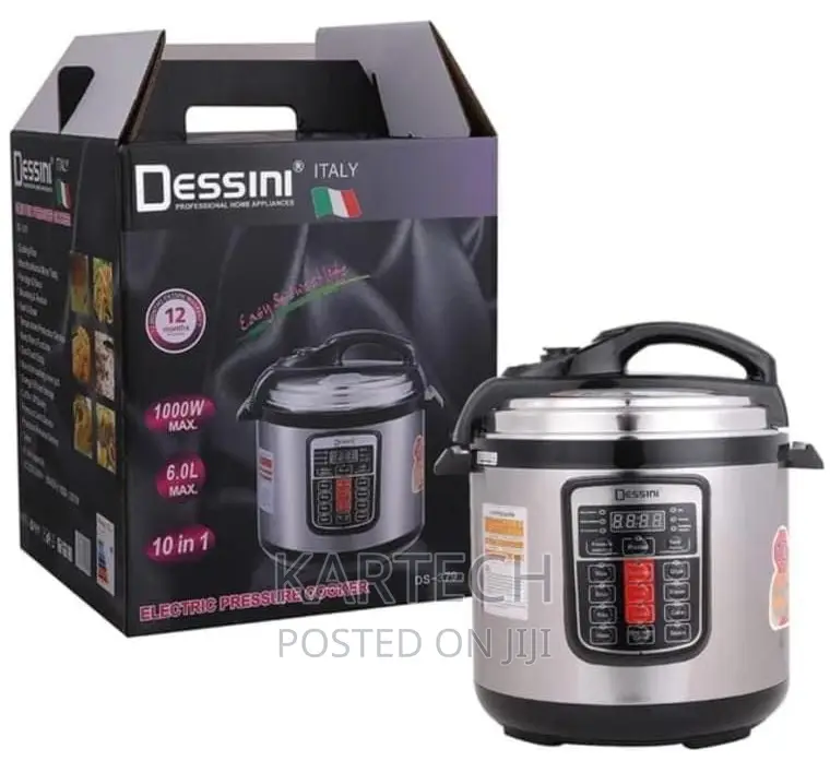 6 Litre Dessini Pressure Cooker