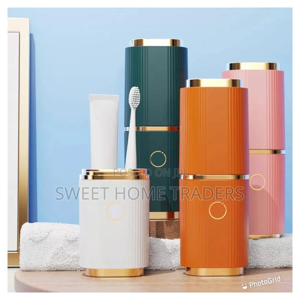 Travel Toothbrush Toothpaste Holder Container - main view